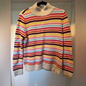 Talbots Multicolor Striped Women's Sweater Small
